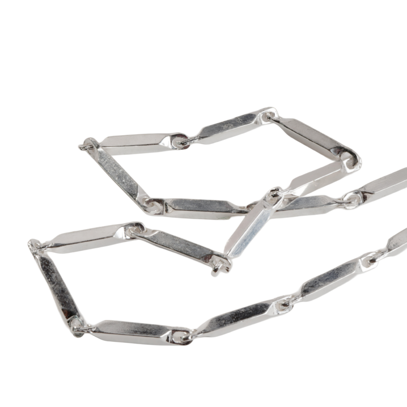 Silver Bar Chain - Image 4