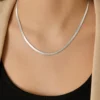 Silver Snake chain