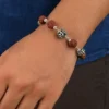 Rudraksh Swastik Bracelet