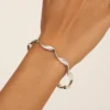 Silver Twirl Kada