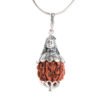 Silver Shivji Rudraksh Pendant