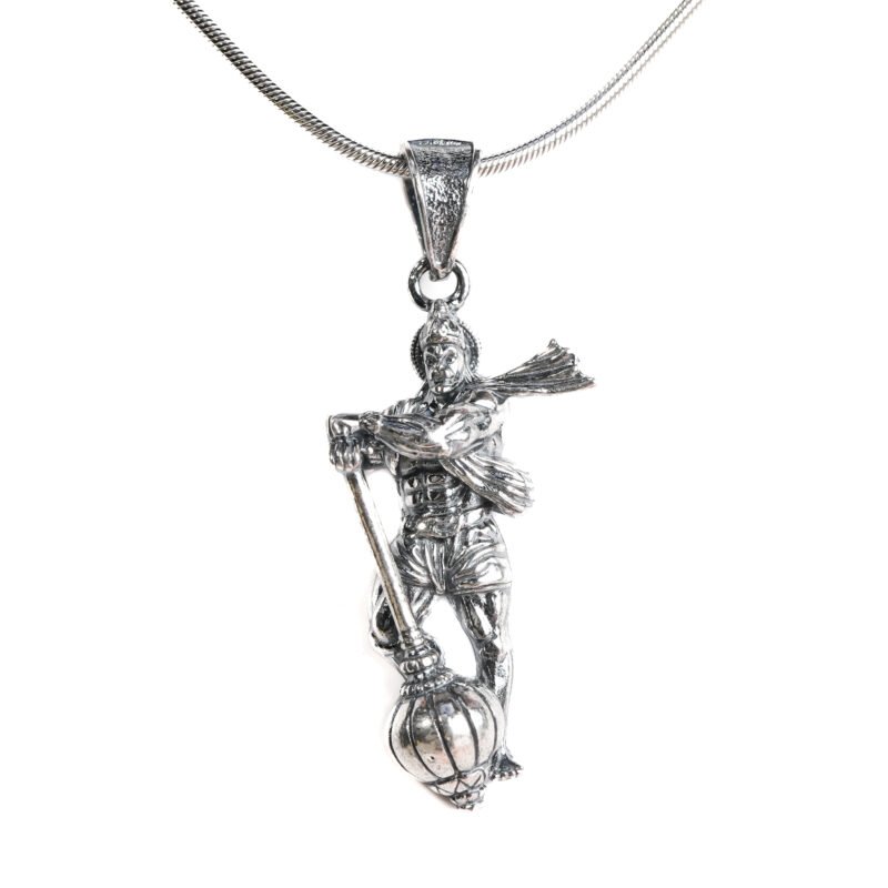 Silver Oxidised Hanuman ji Pendant