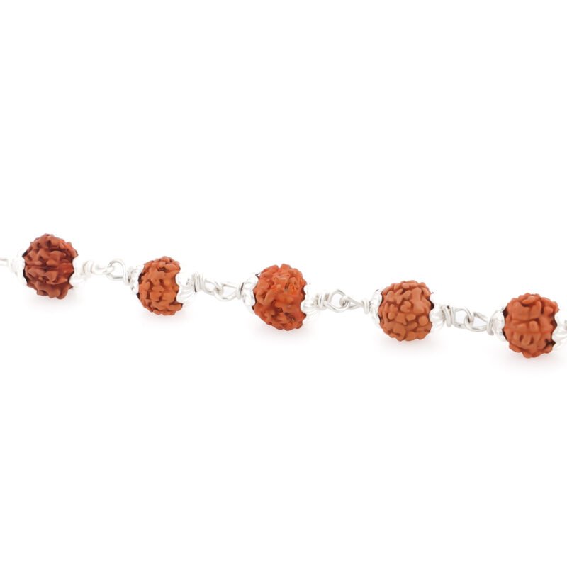 Silver Rudraksh Bracelet - Image 5