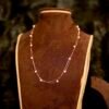 Pure 925 silver Minimalist Pearl Necklace