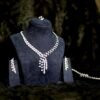 Pure 925 silver Royal Blue Bridal Jewelry Set – 5 Piece Collection