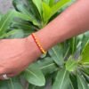 Classic Red-Yellow Beaded Rakhi – Vibrant Traditional Thread for Brother