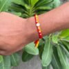 Blessed Bond Rakhi – Swastik Symbol of Strength & Love Premium Silver Rakhi