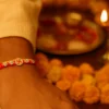 Silver Swastik Rakhi